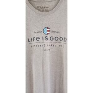 Life Is Good Men's Crusher Tee Positive Lifestyle Size XL
